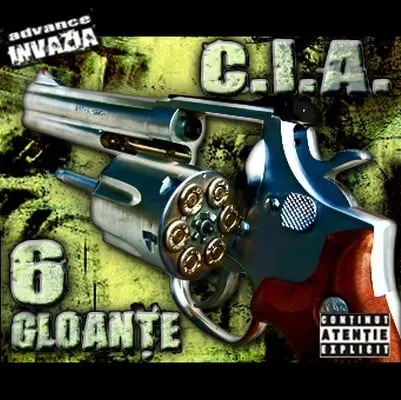 CIA - 6 gloante album ORIGINAL + sticker
