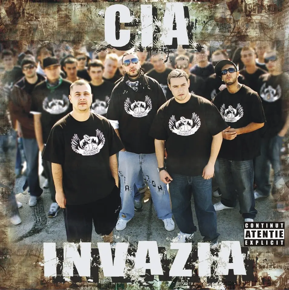 CIA - Invazia album ORIGINAL + sticker